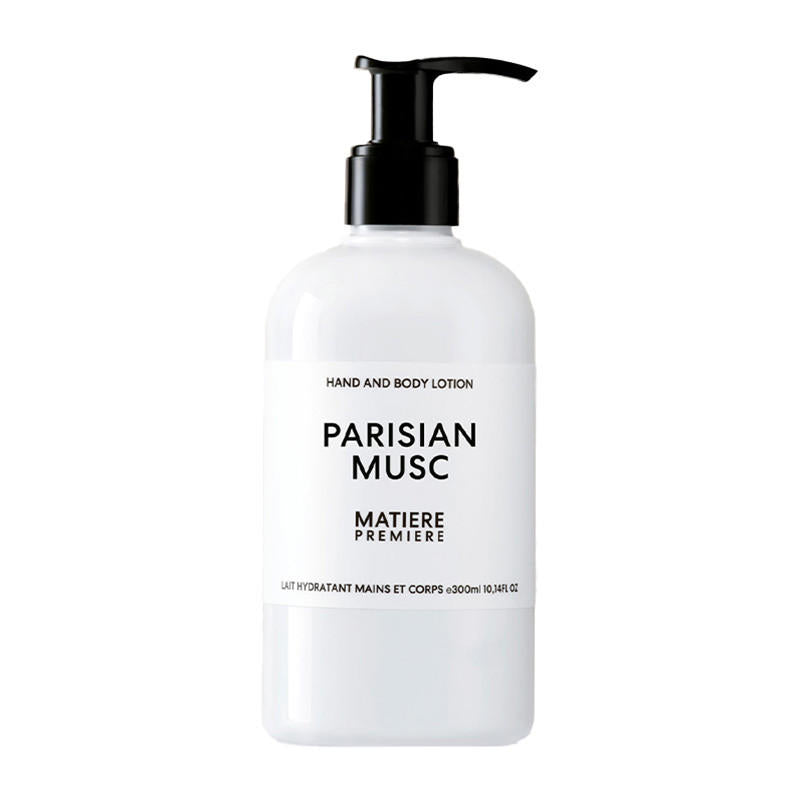 MATIERE PREMIERE PARISIAN MUSC HAND AND BODY LOTION 300 ML 